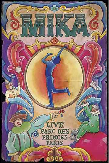 MIKA: Live au Parc des Princes Paris Poster
