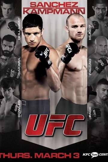 UFC on Versus 3 Sanchez vs Kampmann Poster