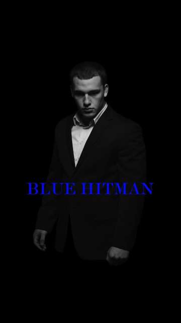 Blue Hitman Poster