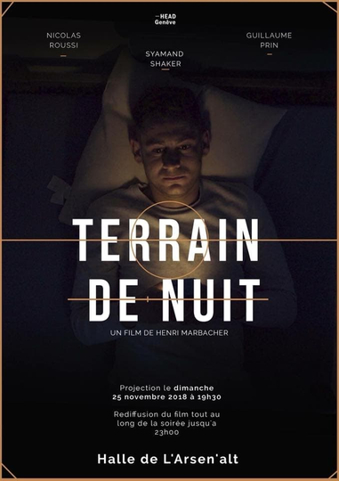 Terrain de nuit Poster