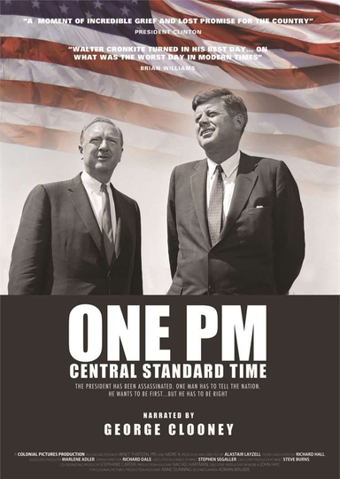 JFK: One PM Central Standard Time Poster