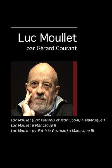 Luc Moullet Éric Pauwels et Jeon SooIl à Manosque I Poster