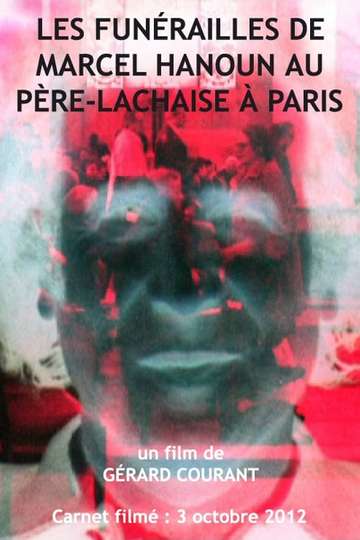 Les funérailles de Marcel Hanoun au PèreLachaise à Paris Poster