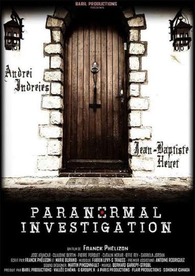Paranormal Investigation Poster