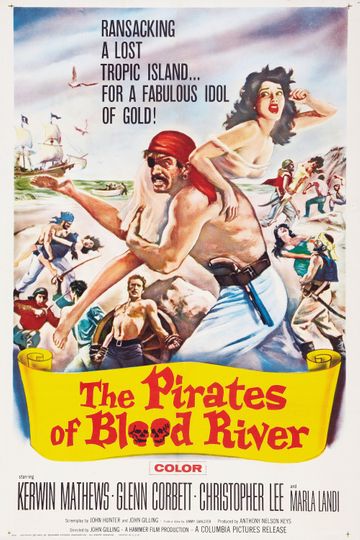 The Pirates of Blood River Poster
