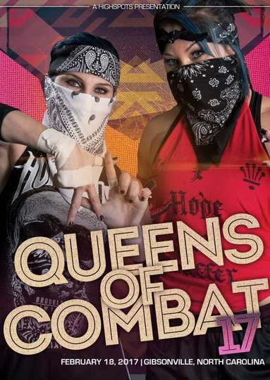 Queens Of Combat QOC 17 Poster