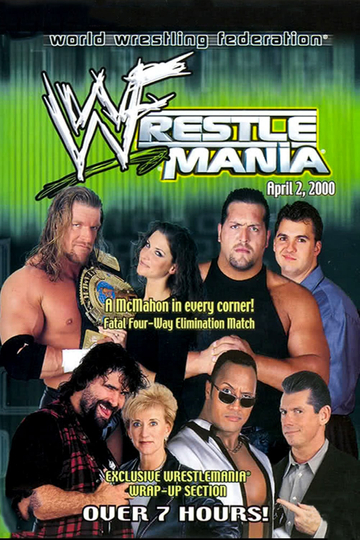 WWE WrestleMania 2000 Poster