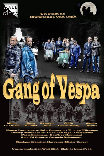 Gang of Vespa Poster