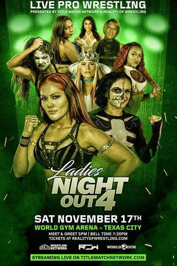 ROW Ladies Night Out 4 Poster