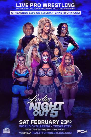 ROW Ladies Night Out 5 Poster