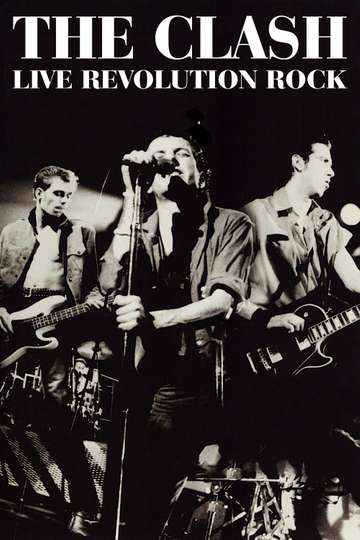 The Clash Live Revolution Rock Poster