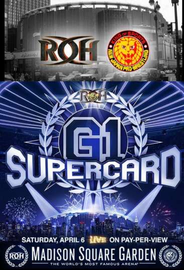 ROH  NJPW G1 Supercard Poster