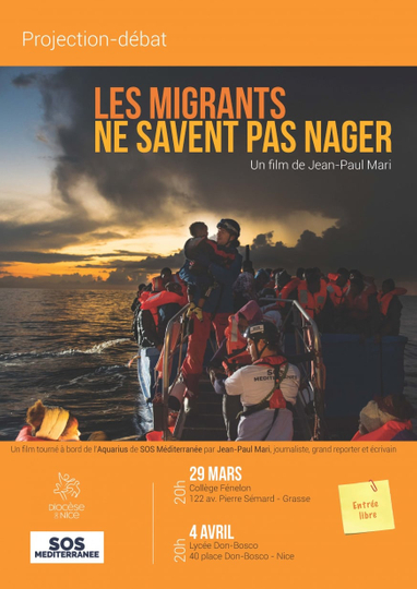 Les migrants ne savent pas nager