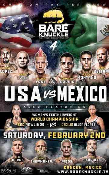 Bare Knuckle Fighting Championship 4