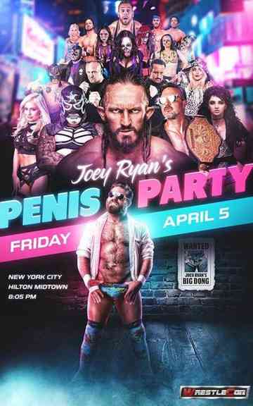 Joey Ryan’s Penis Party Poster