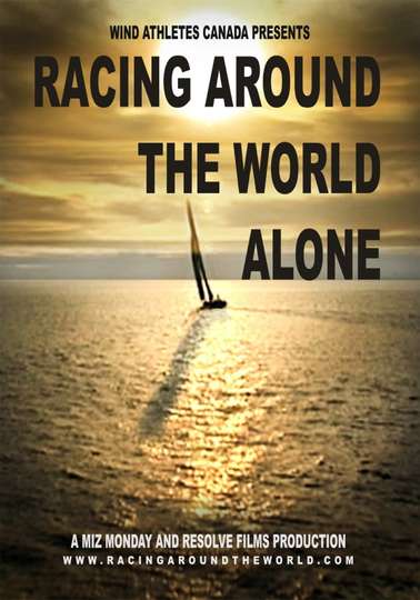 Racing Around the World Alone Poster