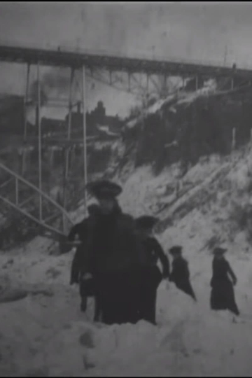 Crossing Ice Bridge at Niagara Falls