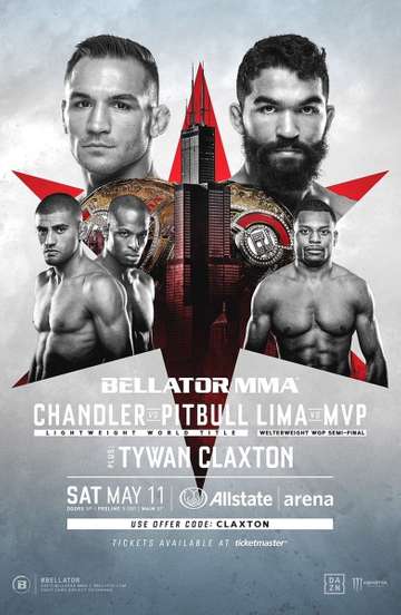 Bellator 221 Chandler vs Pitbull Poster