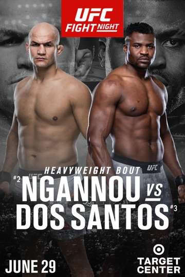 UFC on ESPN 3 Ngannou vs Dos Santos Poster