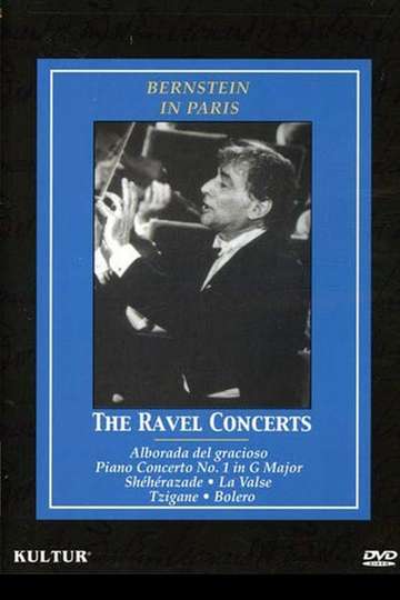 Bernstein in Paris The Ravel Concerts Poster