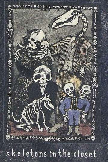 Oingo Boingo Skeletons in the Closet Poster