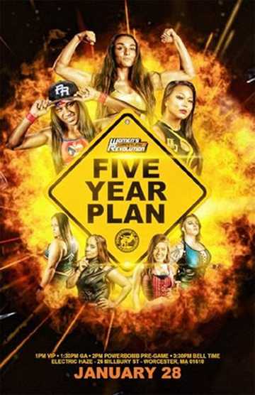 Womens Wrestling Revolution WWR Five Year Plan