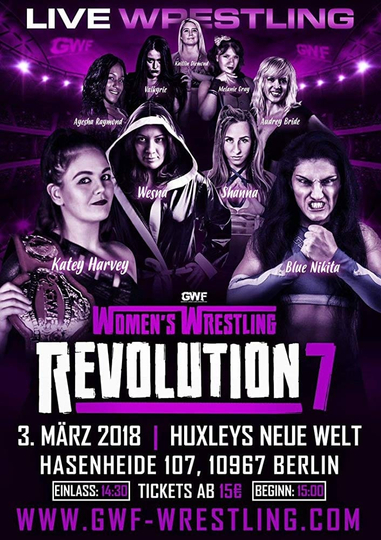 GWF Women's Wrestling Revolution 7 Poster