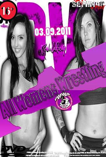 PWWA All Womens Wrestling Poster