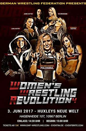 GWF Womens Wrestling Revolution 4 Poster