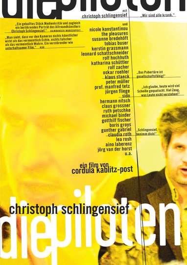 Christoph Schlingensief  Die Piloten Poster
