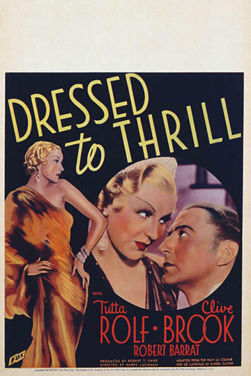 Dressed to Thrill Poster