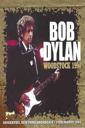 Bob Dylan: Woodstock '94 poster