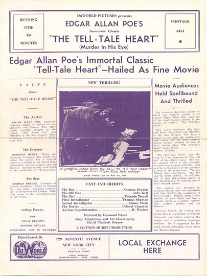 The Tell-Tale Heart Poster