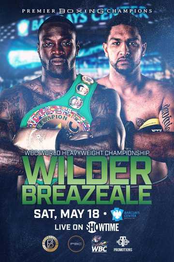 Deontay Wilder vs Dominic Breazeale Poster