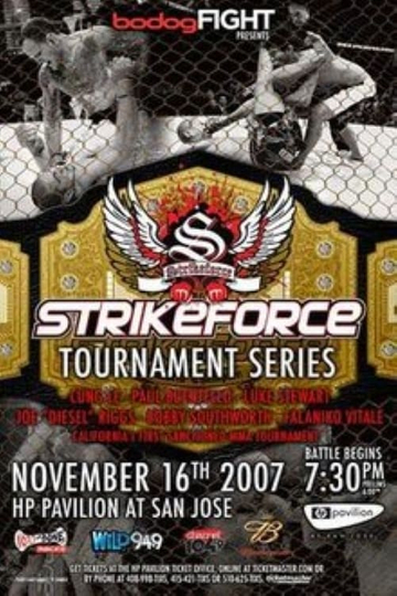 Strikeforce Four Men Enter One Man Survives Poster