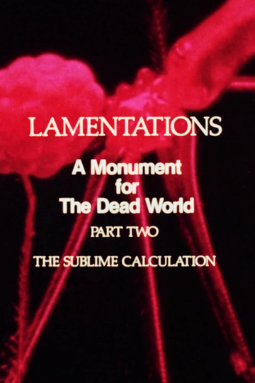 Lamentations A Monument to the Dead World Part 2 The Sublime Calculation