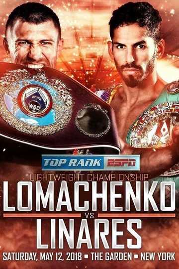 Vasyl Lomachenko vs Jorge Linares Poster