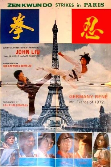 Zen Kwun Do Strikes in Paris Poster