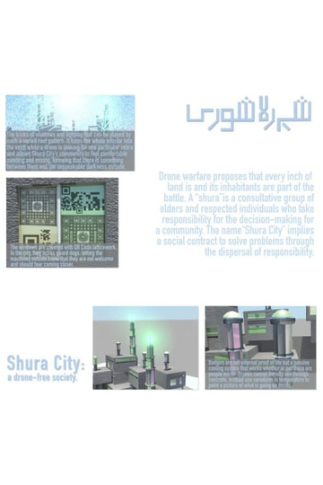 Shura City: A Proposal for Anti-Drone Architecture Poster