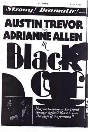Black Coffee Poster