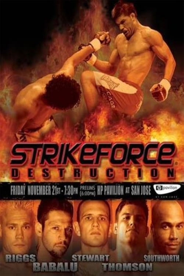 Strikeforce: Destruction Poster