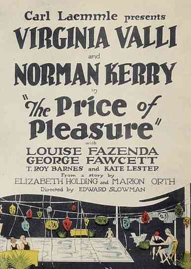 The Price of Pleasure Poster