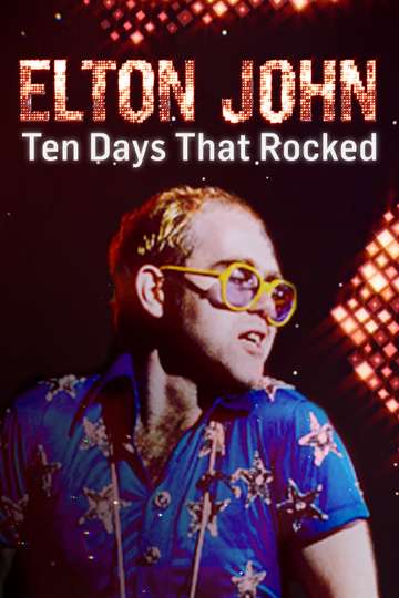 Elton John Ten Days That Rocked Poster