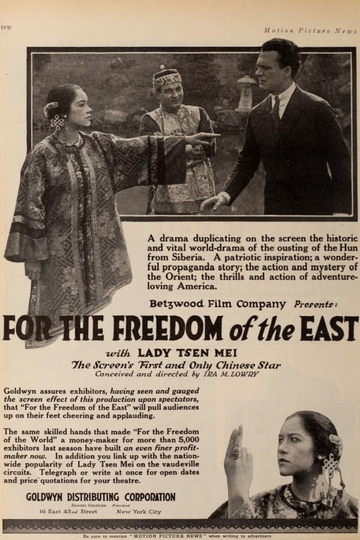 For the Freedom of the East Poster