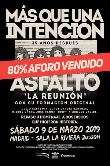 Asfalto  Sold Out Poster