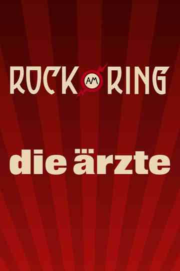 Die Ärzte  Rock am Ring 2019 poster