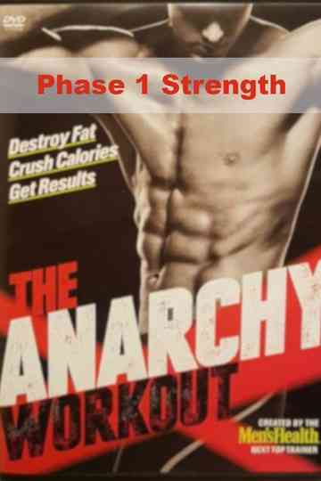 Mens Health The Anarchy Workout Phase 1 Strength Poster