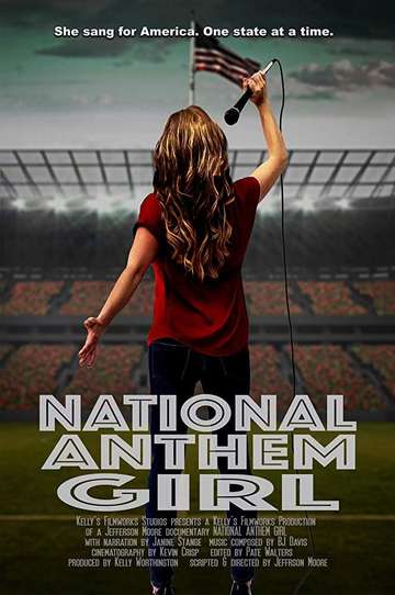 National Anthem Girl Poster