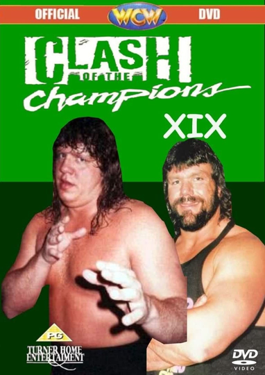 WCW Clash of The Champions XIX Poster