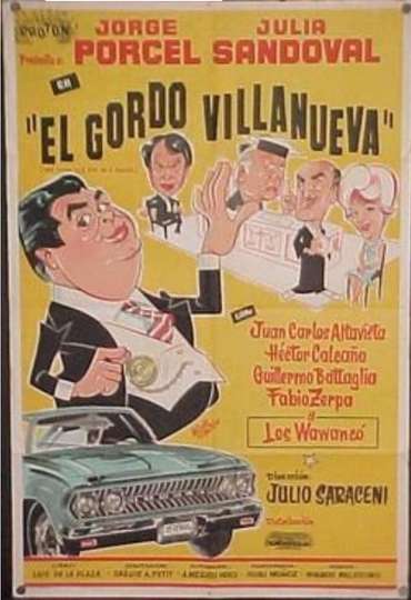 El gordo Villanueva Poster